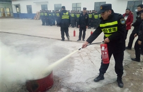 消防培训演练  火灾防患未然 ——三林市容项目开展消防安全培训演