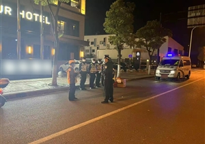 泥城派出所领导慰问宗保一线队员