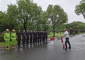 开展消防处置演练 筑牢消防安全防线—宗保公司驻市委党校项目开展